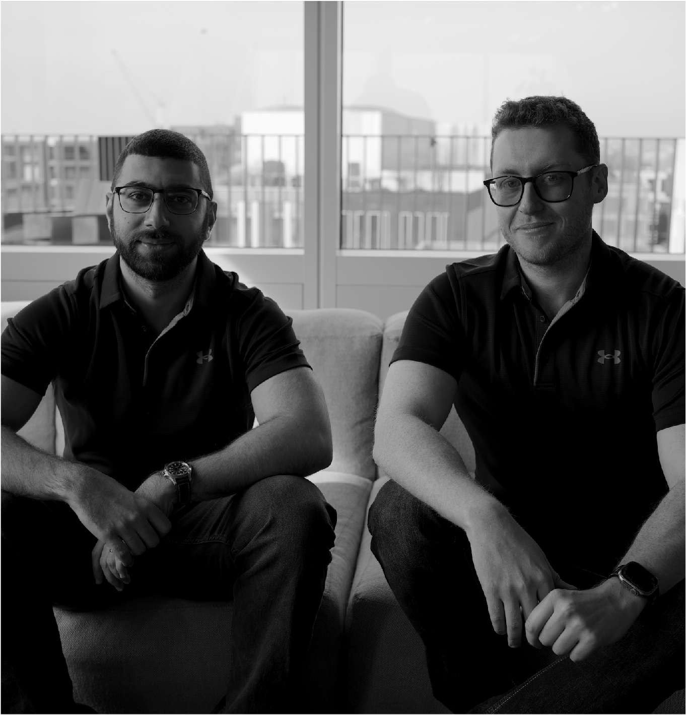 Aventail™ co-founders Saif Al-Ibadi, left, and Joseph Ward, right